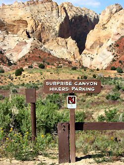 ANKLICKEN: Blick in den Surprise-Canyon