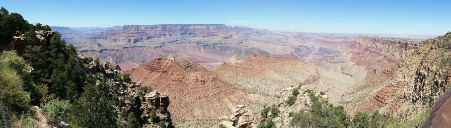 Grand Canyon Panorama am Nachmittag