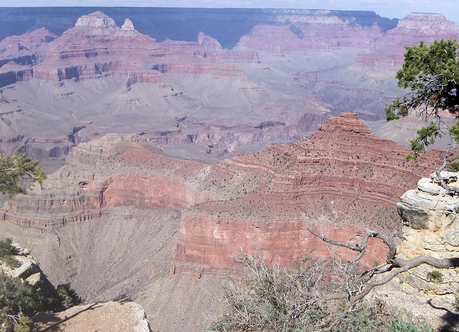 Grand Canyon Blick in den Canyon