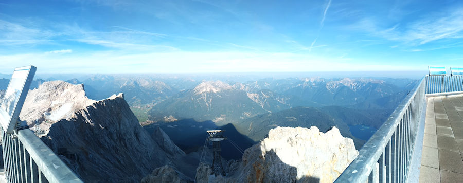Zugspitze Panoramablick
