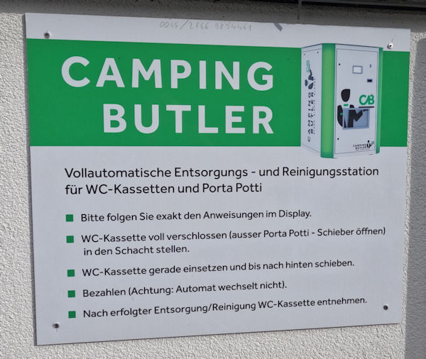 Camping Butler Bedienungsanleitung