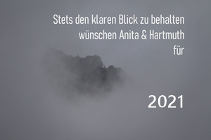 Kalenderdeckblatt für 2021